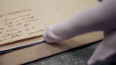 ... im Herbarium des Botanischen Garten Berlin, wo diverse Original-Handschriften von Alexander von Humboldt lagern ... (Bild: bewegtbildwerft)